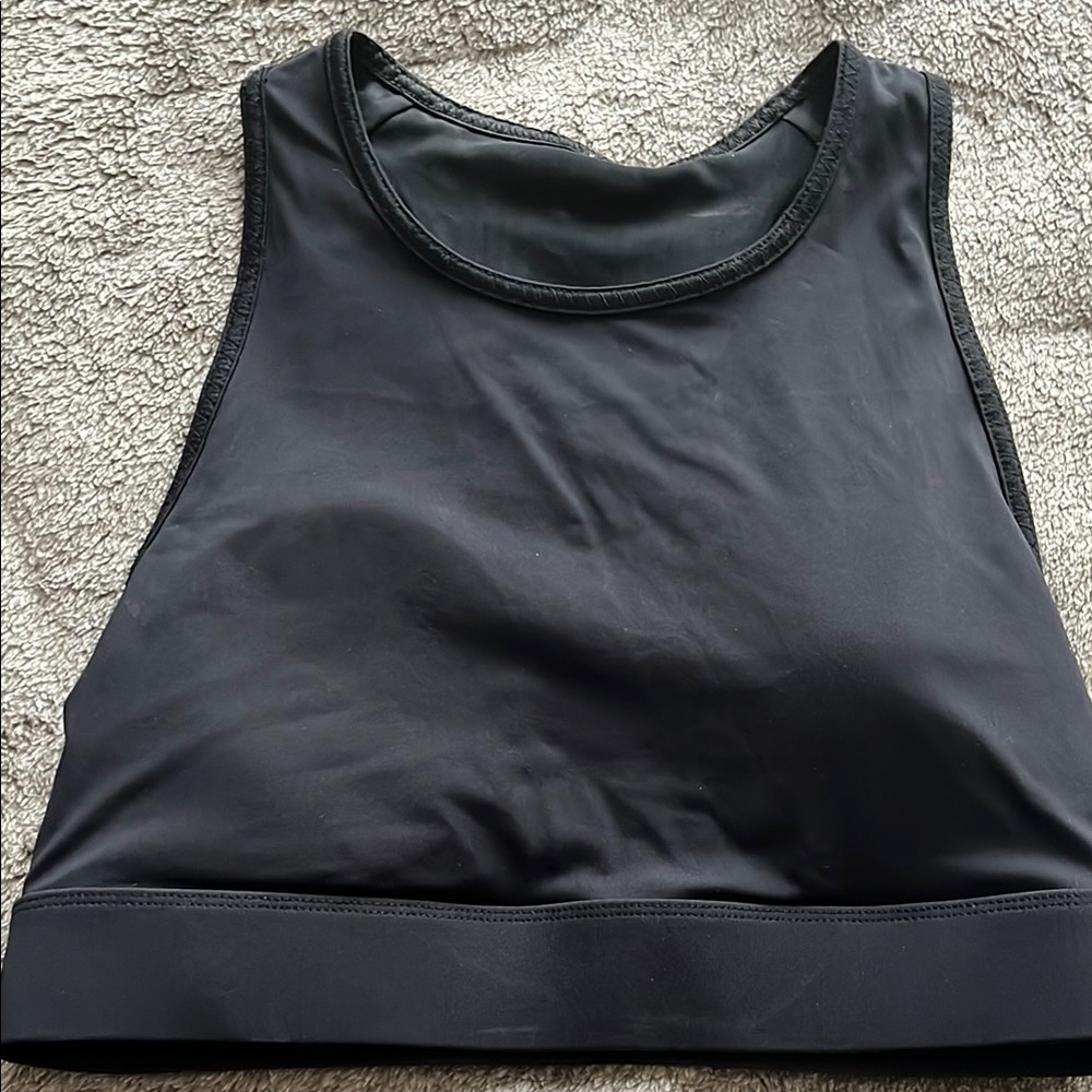 Fabletics Black Performance Sports Bra